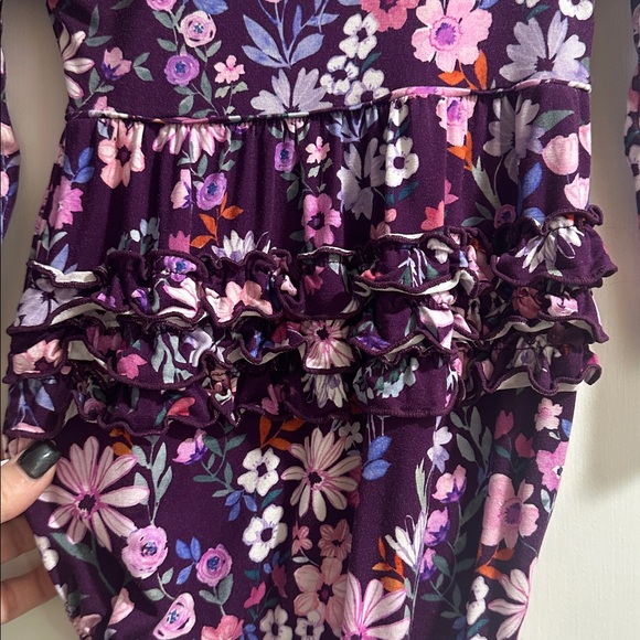 Little Sleepies Violet Meadow bubble romper - Picture 4 of 5